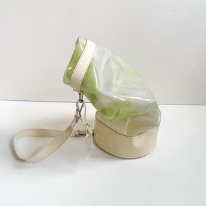 Celine | Green Tye Dye Bucket Bag